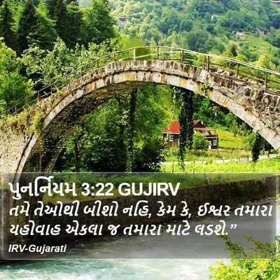 પુનર્નિયમ 3:22 GUJIRV Bible Verse Image