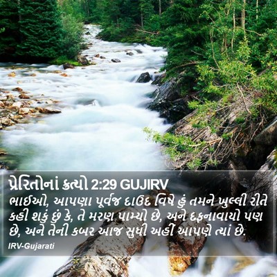 પ્રેરિતોનાં ક્રત્યો 2:29 GUJIRV Bible Verse Image