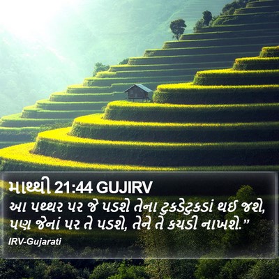 માથ્થી 21:44 GUJIRV Bible Verse Image
