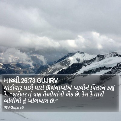 માથ્થી 26:73 GUJIRV Bible Verse Image