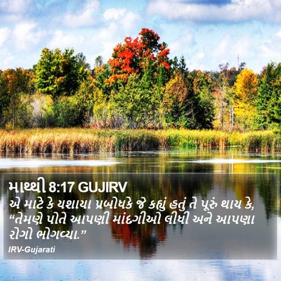 માથ્થી 8:17 GUJIRV Bible Verse Image