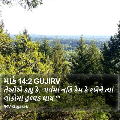 માર્ક 14:2 GUJIRV Bible Verse Image