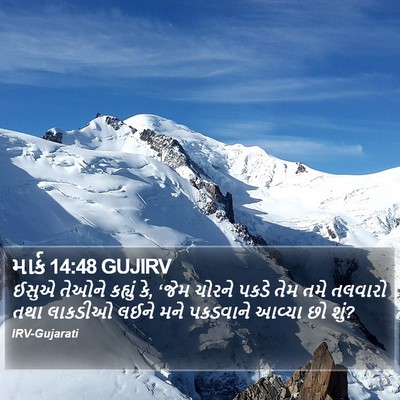 માર્ક 14:48 GUJIRV Bible Verse Image
