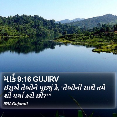 માર્ક 9:16 GUJIRV Bible Verse Image