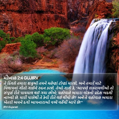 મીખાહ 2:4 GUJIRV Bible Verse Image