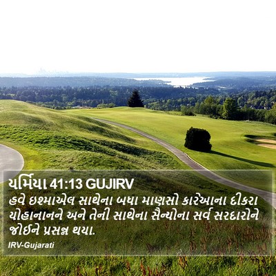 યર્મિયા 41:13 GUJIRV Bible Verse Image