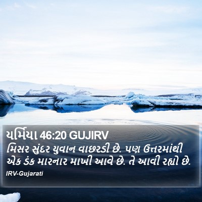 યર્મિયા 46:20 GUJIRV Bible Verse Image