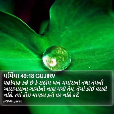 યર્મિયા 49:18 GUJIRV Bible Verse Image