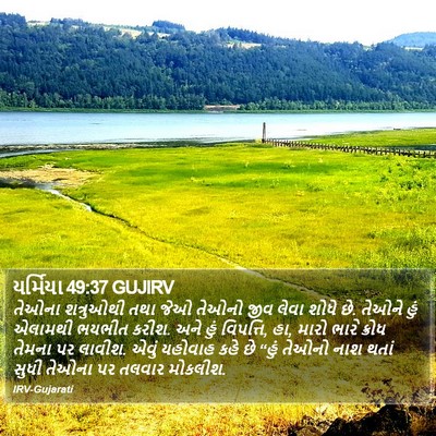 યર્મિયા 49:37 GUJIRV Bible Verse Image