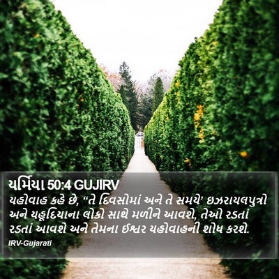 યર્મિયા 50:4 GUJIRV Bible Verse Image