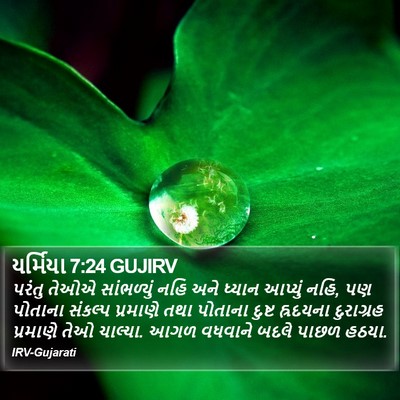 યર્મિયા 7:24 GUJIRV Bible Verse Image