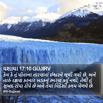 યશાયા 17:10 GUJIRV Bible Verse Image