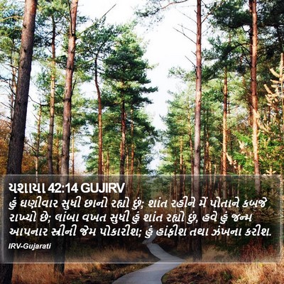 યશાયા 42:14 GUJIRV Bible Verse Image