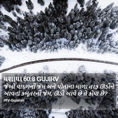 યશાયા 60:8 GUJIRV Bible Verse Image