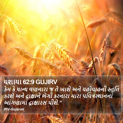 યશાયા 62:9 GUJIRV Bible Verse Image