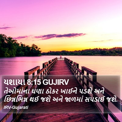 યશાયા 8:15 GUJIRV Bible Verse Image
