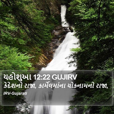 યહોશુઆ 12:22 GUJIRV Bible Verse Image