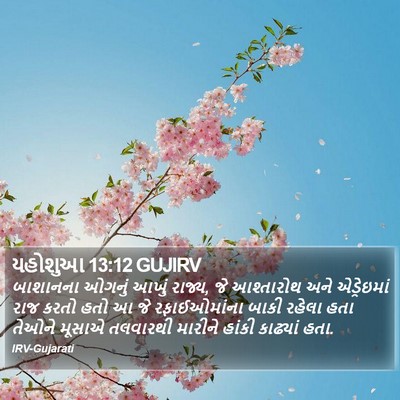 યહોશુઆ 13:12 GUJIRV Bible Verse Image