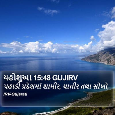 યહોશુઆ 15:48 GUJIRV Bible Verse Image