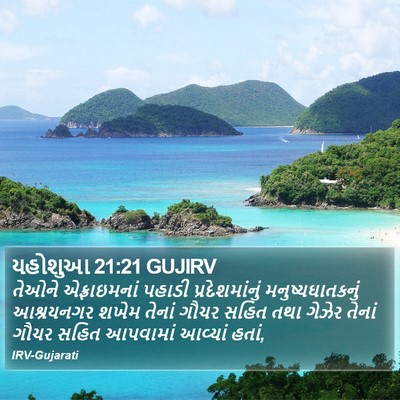 યહોશુઆ 21:21 GUJIRV Bible Verse Image