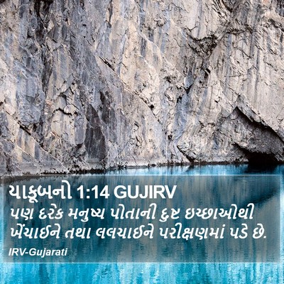 યાકૂબનો 1:14 GUJIRV Bible Verse Image