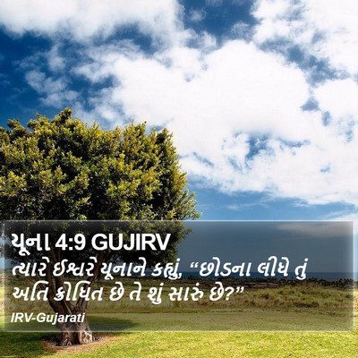 યૂના 4:9 GUJIRV Bible Verse Image