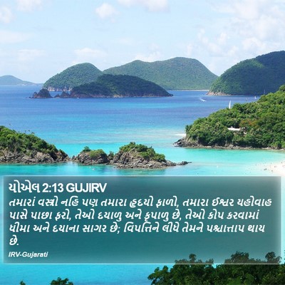 યોએલ 2:13 GUJIRV Bible Verse Image