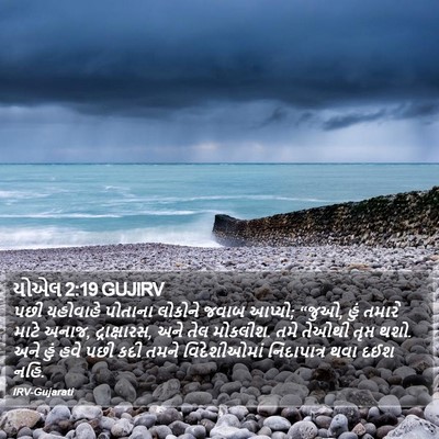 યોએલ 2:19 GUJIRV Bible Verse Image