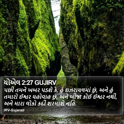 યોએલ 2:27 GUJIRV Bible Verse Image