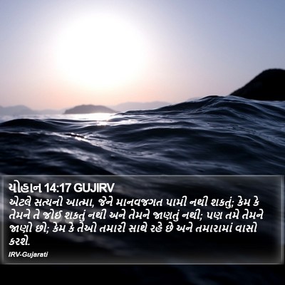યોહાન 14:17 GUJIRV Bible Verse Image