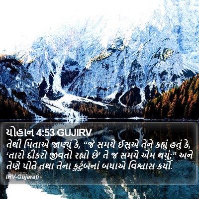 યોહાન 4:53 GUJIRV Bible Verse Image