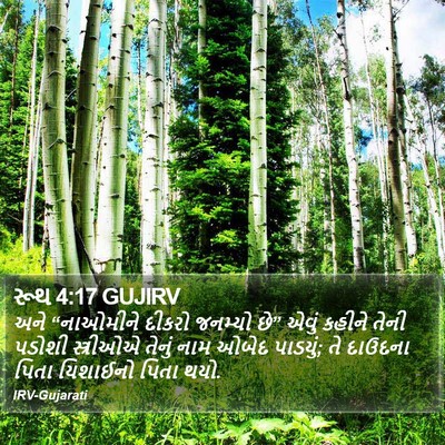 રૂથ 4:17 GUJIRV Bible Verse Image