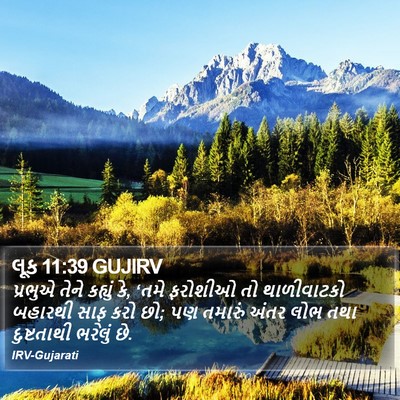 લૂક 11:39 GUJIRV Bible Verse Image