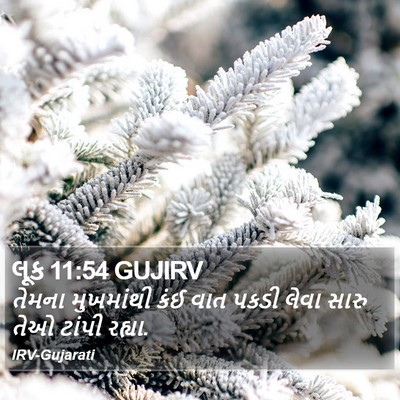 લૂક 11:54 GUJIRV Bible Verse Image
