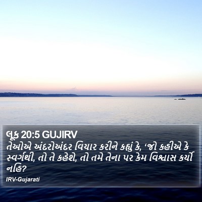લૂક 20:5 GUJIRV Bible Verse Image