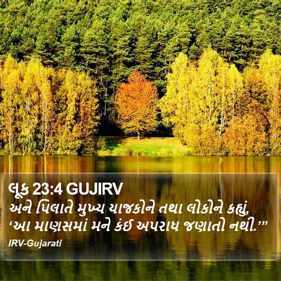 લૂક 23:4 GUJIRV Bible Verse Image