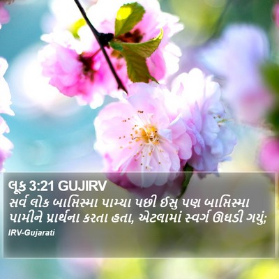 લૂક 3:21 GUJIRV Bible Verse Image