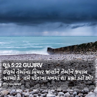 લૂક 5:22 GUJIRV Bible Verse Image