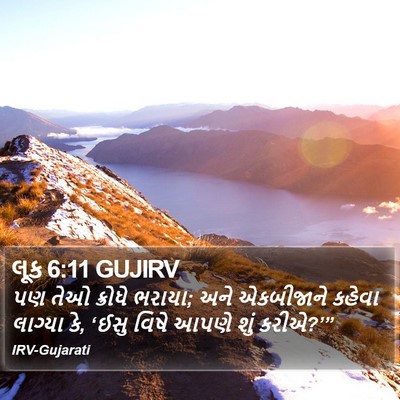 લૂક 6:11 GUJIRV Bible Verse Image