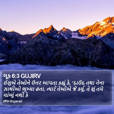 લૂક 6:3 GUJIRV Bible Verse Image