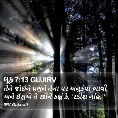 લૂક 7:13 GUJIRV Bible Verse Image