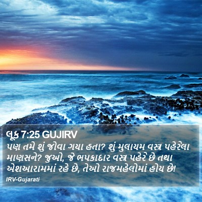 લૂક 7:25 GUJIRV Bible Verse Image