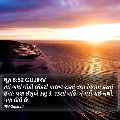 લૂક 8:52 GUJIRV Bible Verse Image