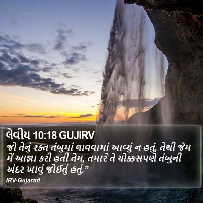લેવીય 10:18 GUJIRV Bible Verse Image