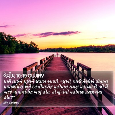 લેવીય 10:19 GUJIRV Bible Verse Image