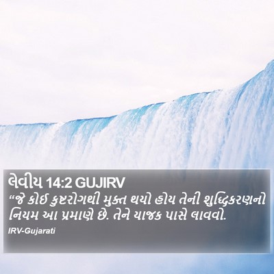 લેવીય 14:2 GUJIRV Bible Verse Image