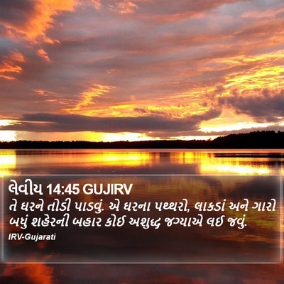 લેવીય 14:45 GUJIRV Bible Verse Image