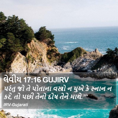 લેવીય 17:16 GUJIRV Bible Verse Image