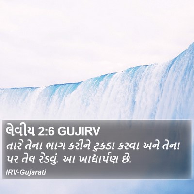 લેવીય 2:6 GUJIRV Bible Verse Image