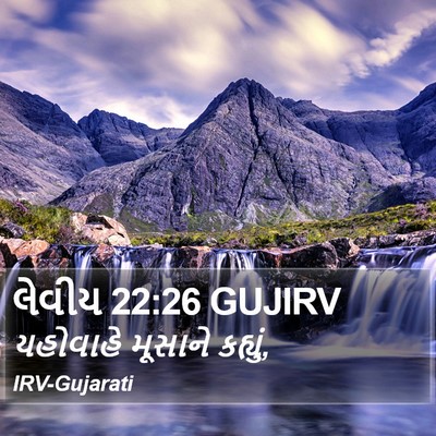 લેવીય 22:26 GUJIRV Bible Verse Image